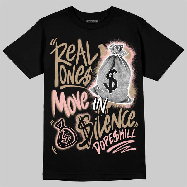 AIR FORCE 1 LINEN ThreadChico T-Shirt Real Ones Move In Silence Graphic