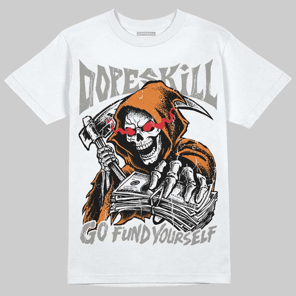 'Orange Citrus' 3s ThreadChico T-Shirt Go Fund Yourself Graphic